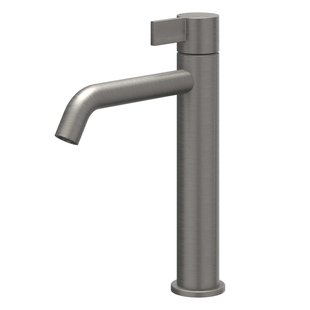 IVY Pact Wastafelmengkraan - opbouw - middelhoog - coldstart - Geborsteld metal black PVD 6101106