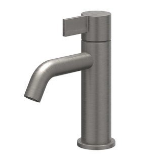 IVY Pact Wastafelmengkraan - opbouw - laag - coldstart - Geborsteld metal black PVD 6101006