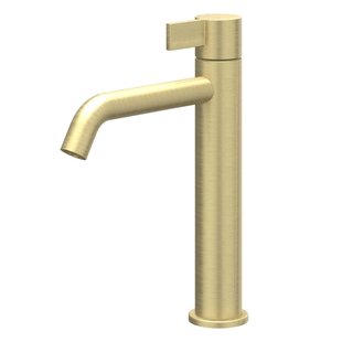 IVY Pact Wastafelmengkraan - opbouw - middelhoog - coldstart - Geborsteld mat goud PVD 6101104