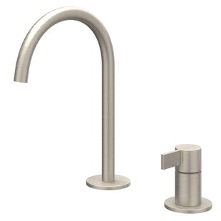 IVY Pact Wastafelmengkraan - 2-gats - bladmontage - uitloop - coldstart - Geborsteld nickel PVD 6101303