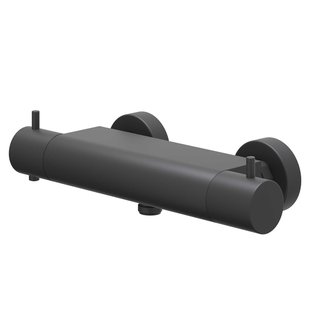 IVY Bond Thermostatische Douchekraan - opbouw - cooltouch - Mat zwart PED 6201002