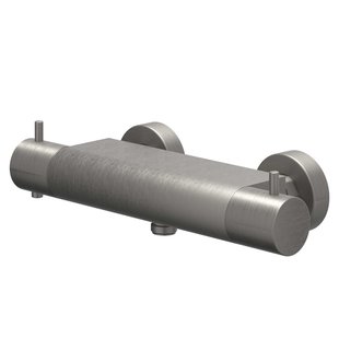 IVY Bond Thermostatische Douchekraan - opbouw - cooltouch - Geborsteld metal black PVD 6201006