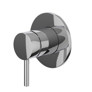 IVY Bond Afbouwdeel - voor inbouw douchemengkraan - eenhendel - ronde rozet - Chroom 6201051