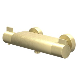 IVY Pact Thermostatische Douchekraan - opbouw - Cooltouch - Geborsteld mat goud PVD 6202004