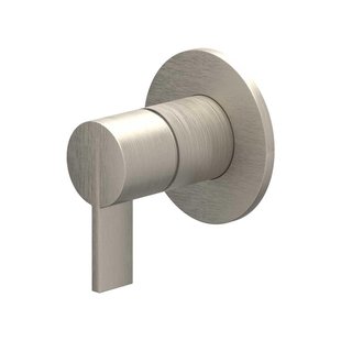 IVY Pact Afbouwdeel - voor inbouw douchemengkraan - eenhendel - ronde rozet - Geborsteld nickel PVD 6202053