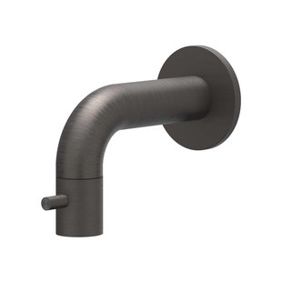 IVY Concord Fonteinkraan inbouw - niet inkortbaar - RVS316 - geborsteld carbon black PVD 6401114