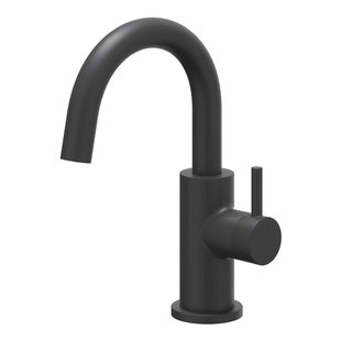 IVY Bond Fonteinkraan - opbouw - middelhoog - draaibare uitloop - Mat zwart PED 6401152