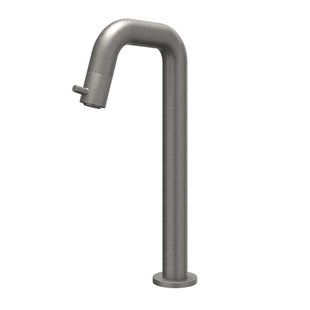 IVY Bond Fonteinkraan Contour - opbouw - verhoogd - Geborsteld metal black PVD 6401256