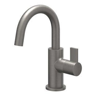 IVY Pact Fonteinkraan - opbouw - middelhoog - draaibare uitloop - Geborsteld metal black PVD 6402156