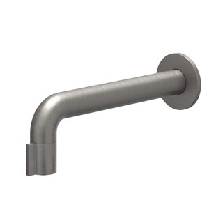 IVY Pact Fonteinkraan - inbouw - 1/2 aansluiting - inkortbaar - Geborsteld metal black PVD 6402106