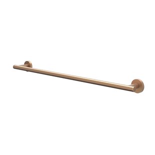 IVY Handdoekrek - wand model - 60cm - enkel - Geborsteld mat koper PVD 6500055