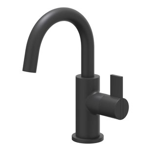 IVY Pact Fonteinkraan - opbouw - middelhoog - draaibare uitloop - Mat zwart PED 6402152