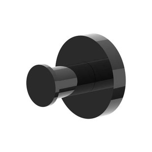 IVY Handdoekhaak - enkel - groot - Zwart chroom PVD 6500607