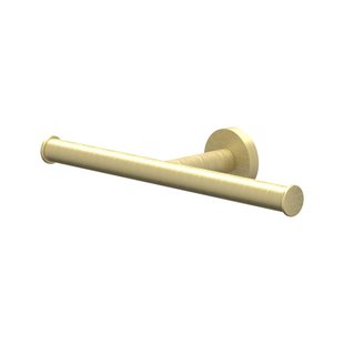 IVY Toiletrolhouder - dubbel - Geborsteld mat goud PVD 6500454