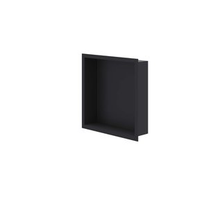 IVY Inbouwnis - 30x30x7.5cm - Mat zwart PED 6500702