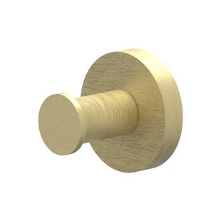 IVY Handdoekhaak - enkel - groot - Geborsteld mat goud PVD 6500604