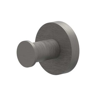 IVY Handdoekhaak - enkel - groot - Geborsteld metal black PVD 6500606