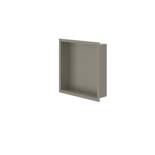 IVY Inbouwnis - 30x30x7.5cm - Geborsteld nickel PVD 6500703