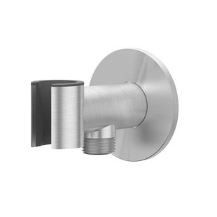 IVY Wandhouder - geïntegreerde wateruitlaat - 1/2 - RVS316 - geborsteld 6900211