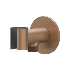 IVY Wandhouder - geïntegreerde wateruitlaat - 1/2 - RVS316 - geborsteld mat koper PVD 6900213