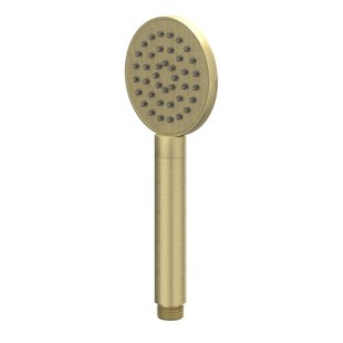 IVY Handdouche - rond - 9cm - satin spray - Geborsteld mat goud PVD 6900454