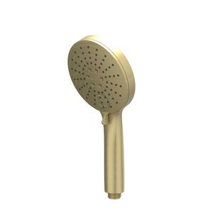 IVY Handdouche - rond - 3-standen - antikalk nozzels - ABS kunststof - Geborsteld mat goud PVD 6900404