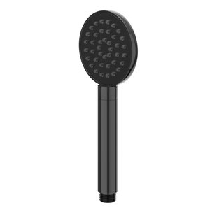 IVY Handdouche - rond - 9cm - satin spray - Zwart chroom PVD 6900457