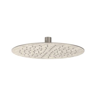 IVY Hoofddouche - slim - 25cm - antikalk nozzels - Eco-air - Geborsteld nickel PVD 6900553