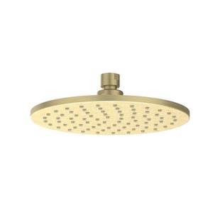 IVY Hoofddouche - medium - 20cm - antikalk nozzels - Geborsteld mat goud PVD 6900654