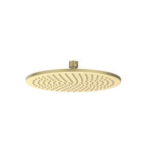 IVY Hoofddouche - medium - 25cm - antikalk nozzels - Geborsteld mat goud PVD 6900704