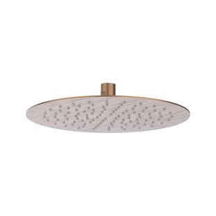 IVY Hoofddouche - slim - 25cm - antikalk nozzels - Eco-air - Geborsteld mat koper PVD 6900555