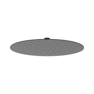 IVY Hoofddouche - slim - 30cm - antikalk nozzels - Eco-air - Mat zwart PED 6900602