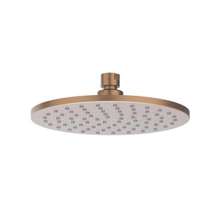 IVY Hoofddouche - medium - 20cm - antikalk nozzels - Geborsteld mat koper PVD 6900655