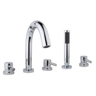 Wiesbaden Caral badrandcombinatie 5 gats chroom 29.3961