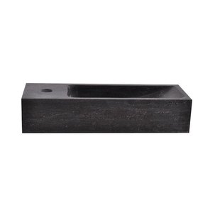 Wiesbaden Raw fontein links 38x14x8 cm hardsteen gezoet 39.3507