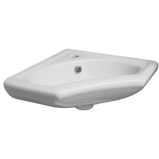 Xellanz Trevi hoekfontein 35 x 35 x 15 cm keramiek glans wit 32.3520