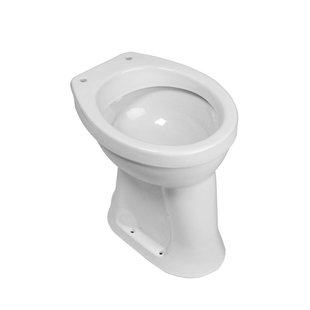 Xellanz Toiletpot verhoogd staand AO 46 x 46 cm glans wit 36.3580