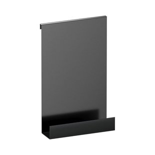 Brauer doucherek - 25x40cm - Gunmetal geborsteld 5-GM-228
