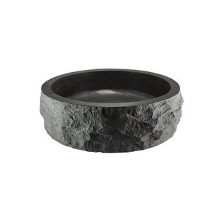 Wiesbaden Raw waskom rond hamerslag 40x12 cm hardsteen gezoet 39.3517