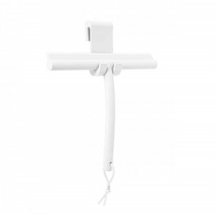 Blomus VIPO Wisser - met deurhaak - hoogte 20cm - breedte 25cm - lengte 2,5cm - White 66313