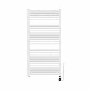 Wiesbaden Elara elektrische radiator Smart WiFi 118,5 x 60 cm glans wit 41.3566
