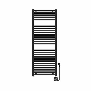 Wiesbaden Elara elektrische radiator Smart WiFi 118,5 x 45 cm mat zwart 41.3588
