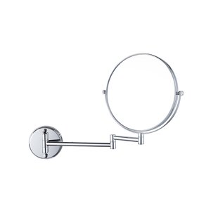 Fortifura Calvi make-up spiegel - 20cm - 1x en 3x vergrotend - rond - chroom SW1126036