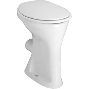 Laufen Albanova staand closet 48x35x50cm vlakspoel afvoer PK verhoogd keramiek wit h8219900000001