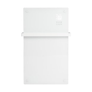 Eurom Alutherm paneel - 81.5x43.8cm - IP24 - 1200watt - wifi - wand- Verticaal - metaal/glas - wit 361254