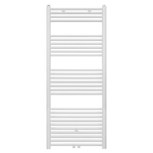 Belrad Handdoekradiator - middenaansluiting - 1600X600mm - 828 Watt - Wit Mat Geborsteld BWM1600600