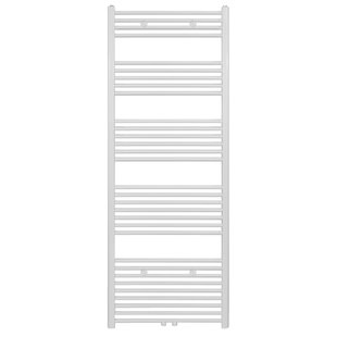 Belrad Handdoekradiator - middenaansluiting - 1800X600mm - 944 Watt - Wit Mat Geborsteld BWM1800600