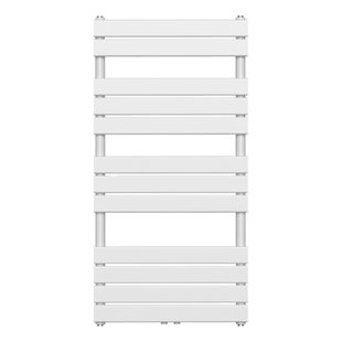 Belrad Handdoekradiator - middenaansluiting - 1200X600mm - Wit BFRW1200600