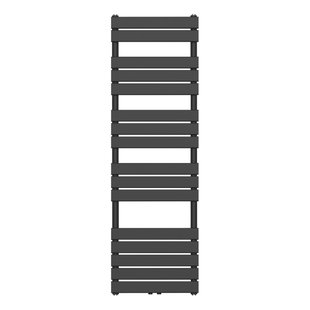 Belrad Handdoekradiator - middenaansluiting - 1600X500mm - Zwart BFRZ1600500
