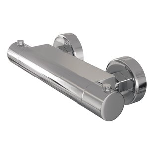 Brauer Chrome Edition Thermostaatkraan opbouw - 2 gladde knoppen - chroom 5-CE-234